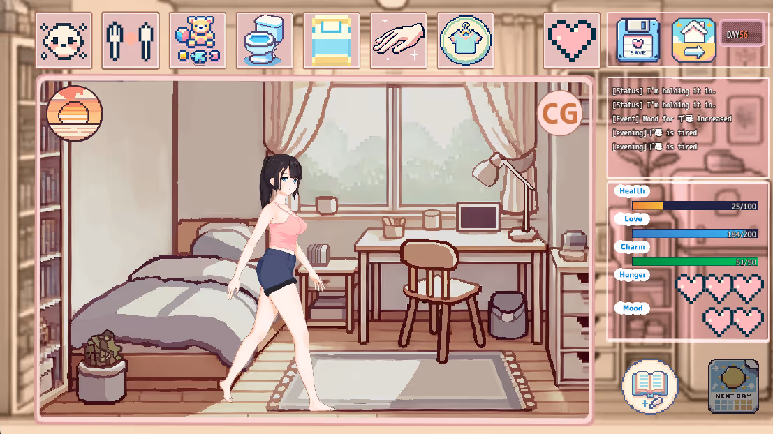 たまご娘育成日記My Cute Egg Diary ver.1.1【Multilingual】【图片使用新格式, 如无法查看请更新浏览器或使用Microsoft Edge】